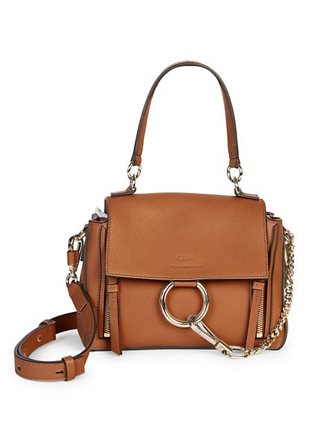 Mini Faye Leather Satchel | Saks Fifth Avenue