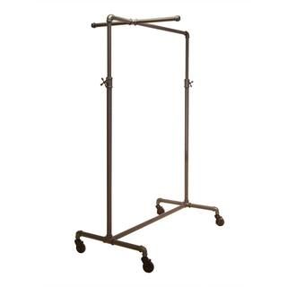 Econoco Pipeline Gray Adjustable Clothes Rack (41 in. W x 72 in. H)-PSBBCB1ADJ - The Home Depot | The Home Depot