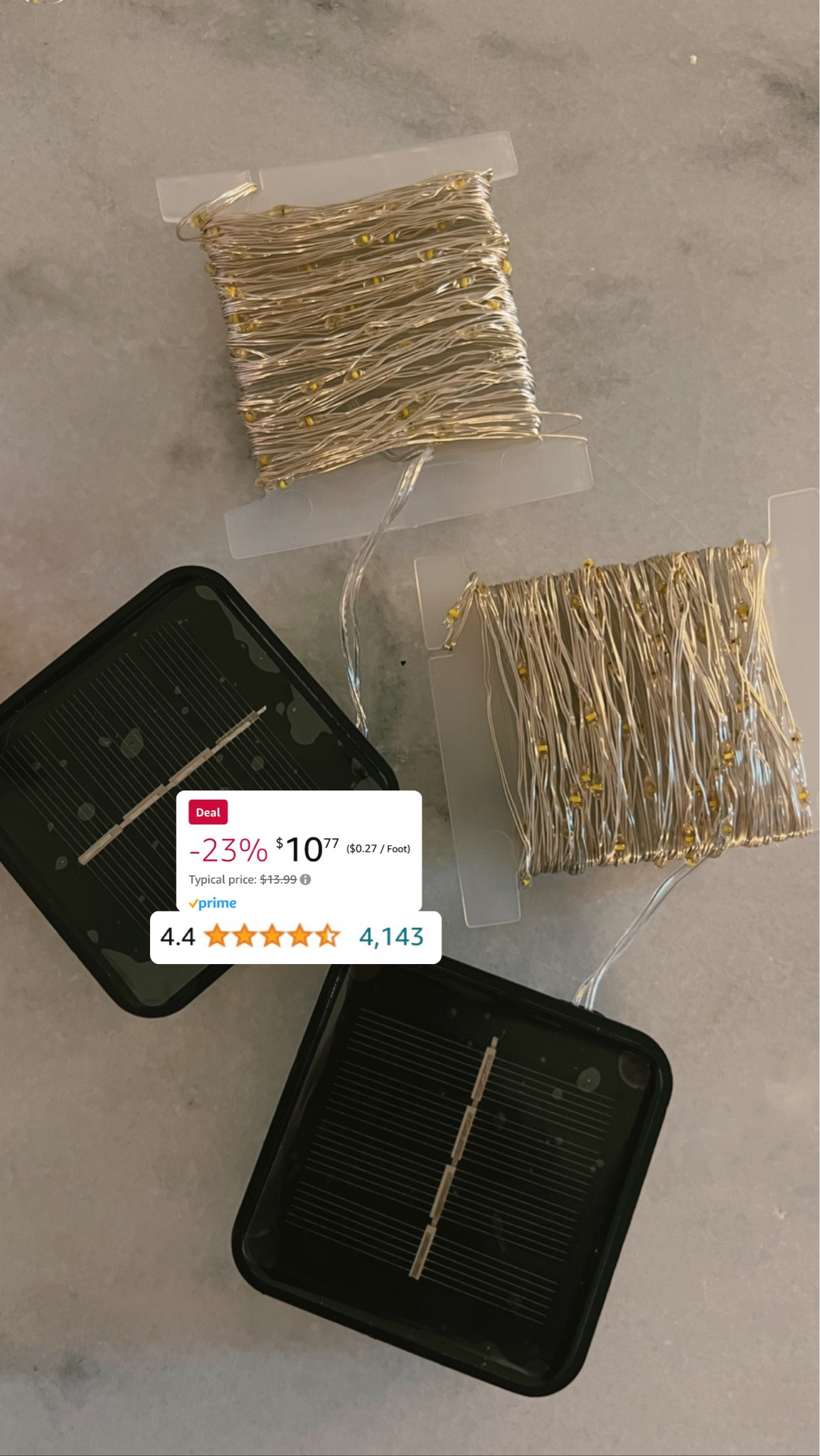 Solar fairy twinkle lights — outdoor or indoor! Love the no battery needed for the holidays👏🏼✨💡

Christmas decor / holiday finds / lights / festive / amazon finds / Holley Gabrielle 

#LTKhome #LTKfindsunder50 #LTKHoliday