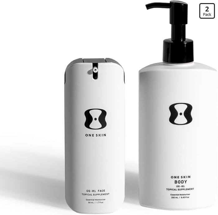 OneSkin FACE & BODY OS-01 Peptide Topical Supplement | Skin Longevity Age Reversal Body Moisturiz... | Amazon (US)