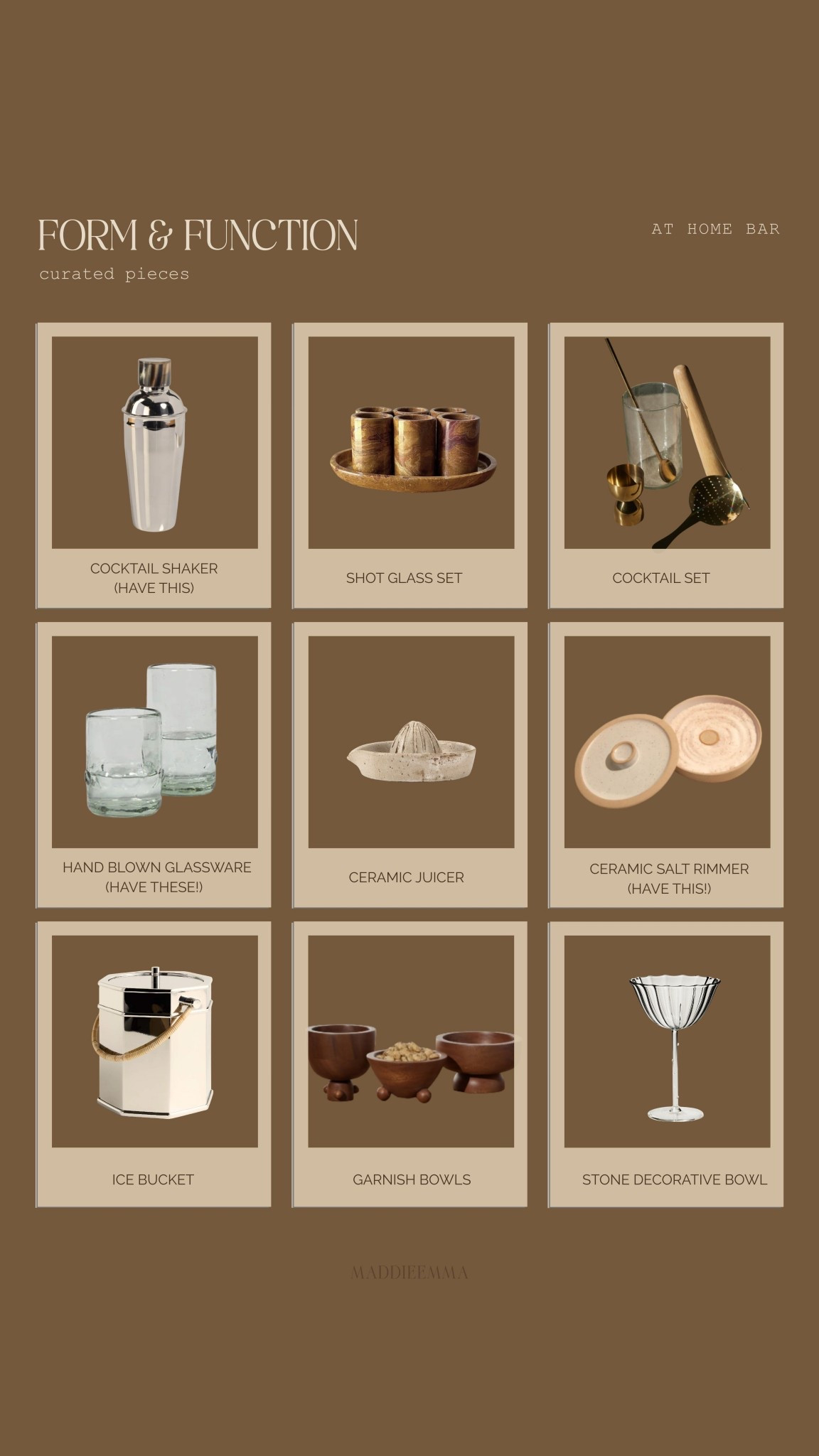 form & function: at home bar 

#LTKHome