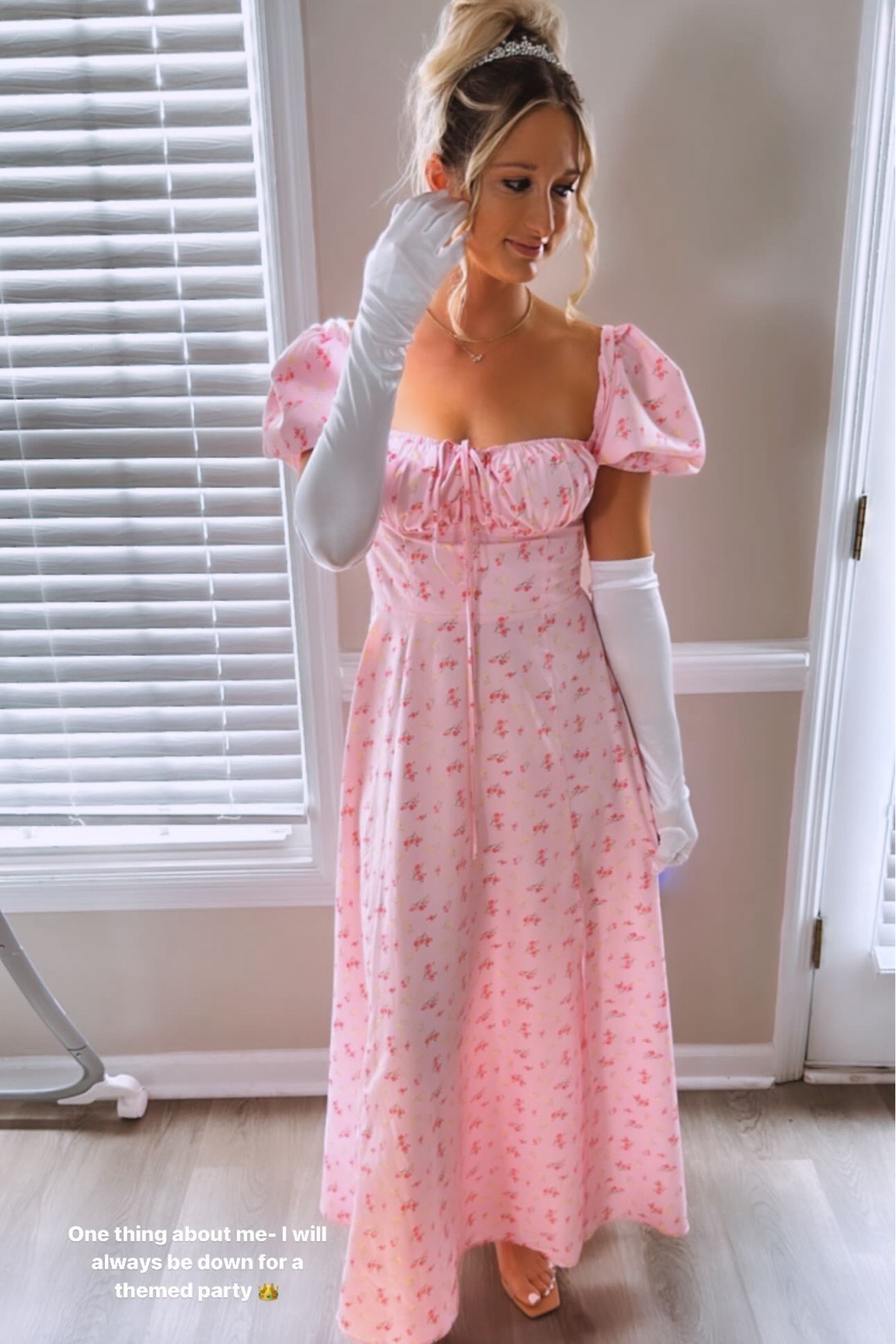 strapless open back dress The Ton's Tea Party