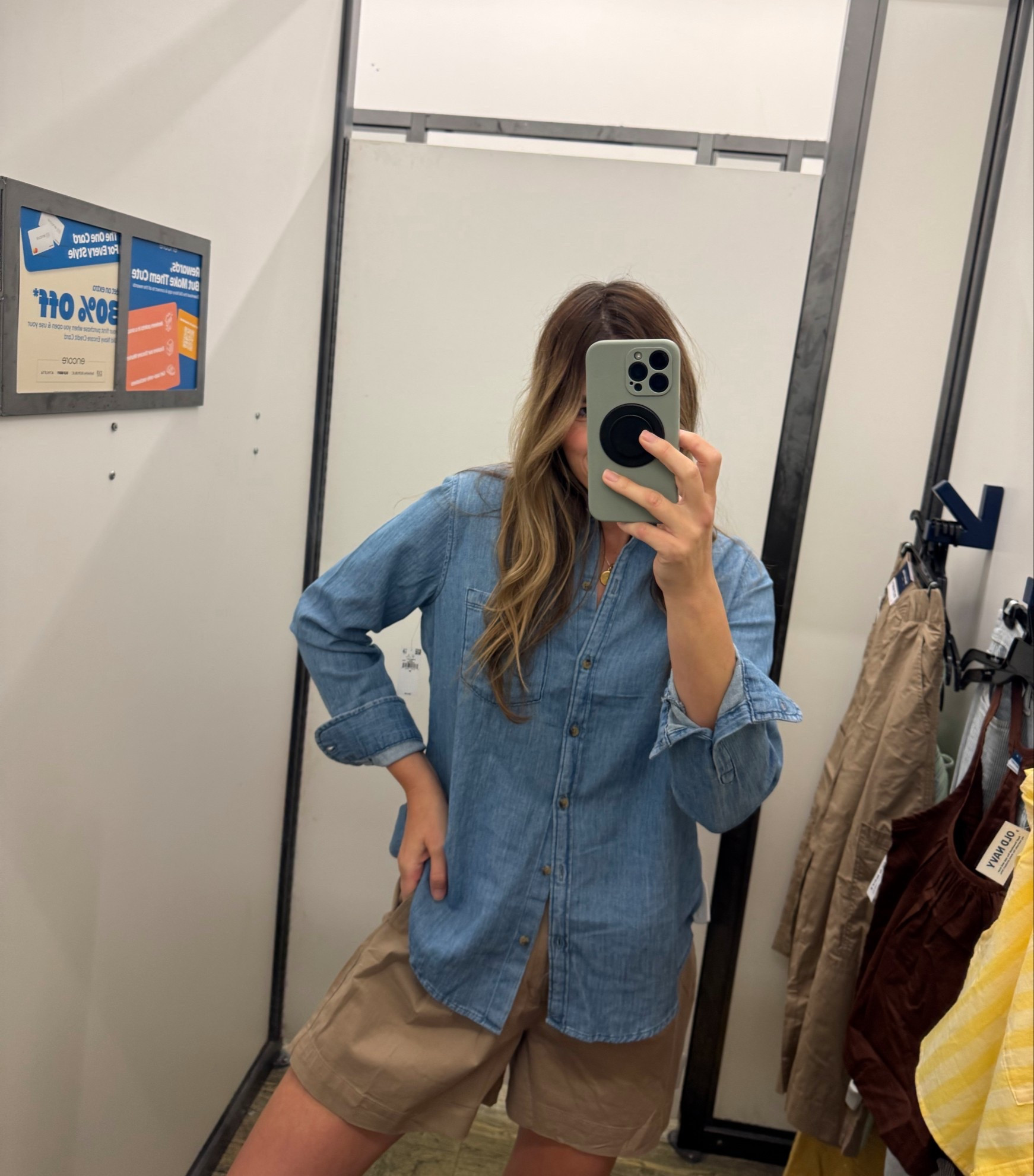 Classic,  casual and chic! Loving this laid back outfit from Old Navy and the chino shorts!

#LTKOver40 #LTKTall #LTKootd