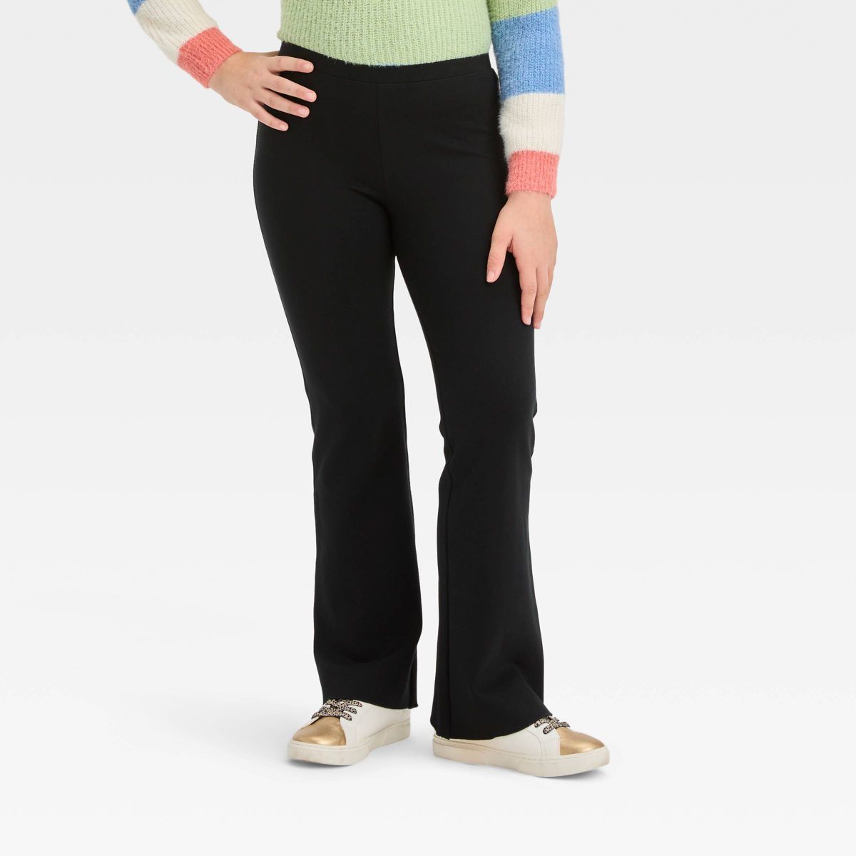 Girls' Knit Flare Pants - art class™ | Target
