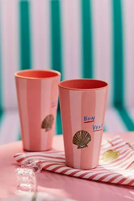 Nathalie Lete By the Sea Melamine Tumbler | Anthropologie (US)