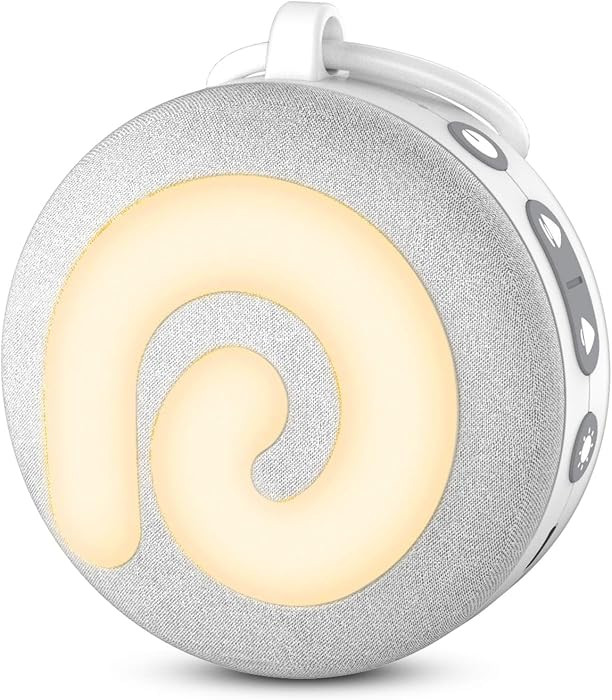 Dreamegg D11, Portable White Noise Machine Baby, with Night Light, Grey | Amazon (UK)