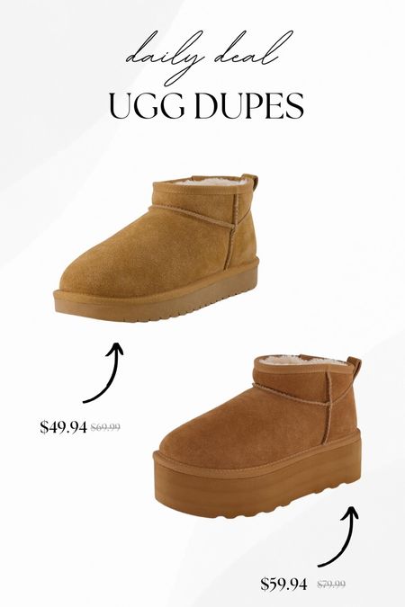 UGG dupes on sale on Amazon! 

#LTKfindsunder50 #LTKsalealert #LTKstyletip