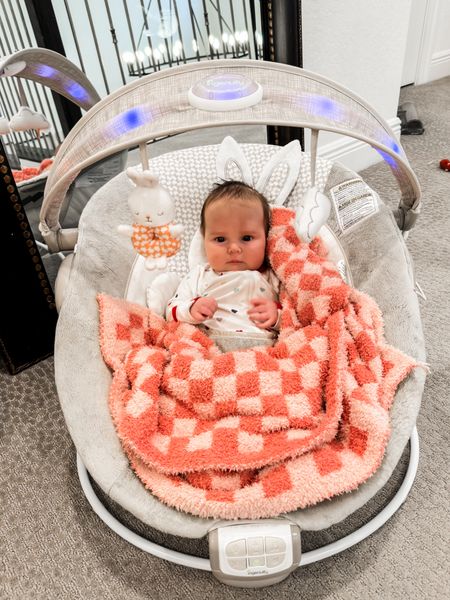 Our two baby bouncers! Obviously two isn’t needed but I was gifted the ingenuity one back in 2020 with Claira and love the fun settings on it! // love my mesh baby bonjour bouncer because it’s so easy to move around, so we keep that one downstairs 

#LTKbaby #LTKbump