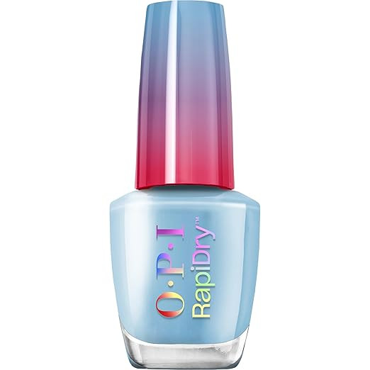Amazon.com: OPI RapiDry Snap Your Fingers | Opaque Soft Blue Crème Quick Dry Nail Polish | Vegan... | Amazon (US)