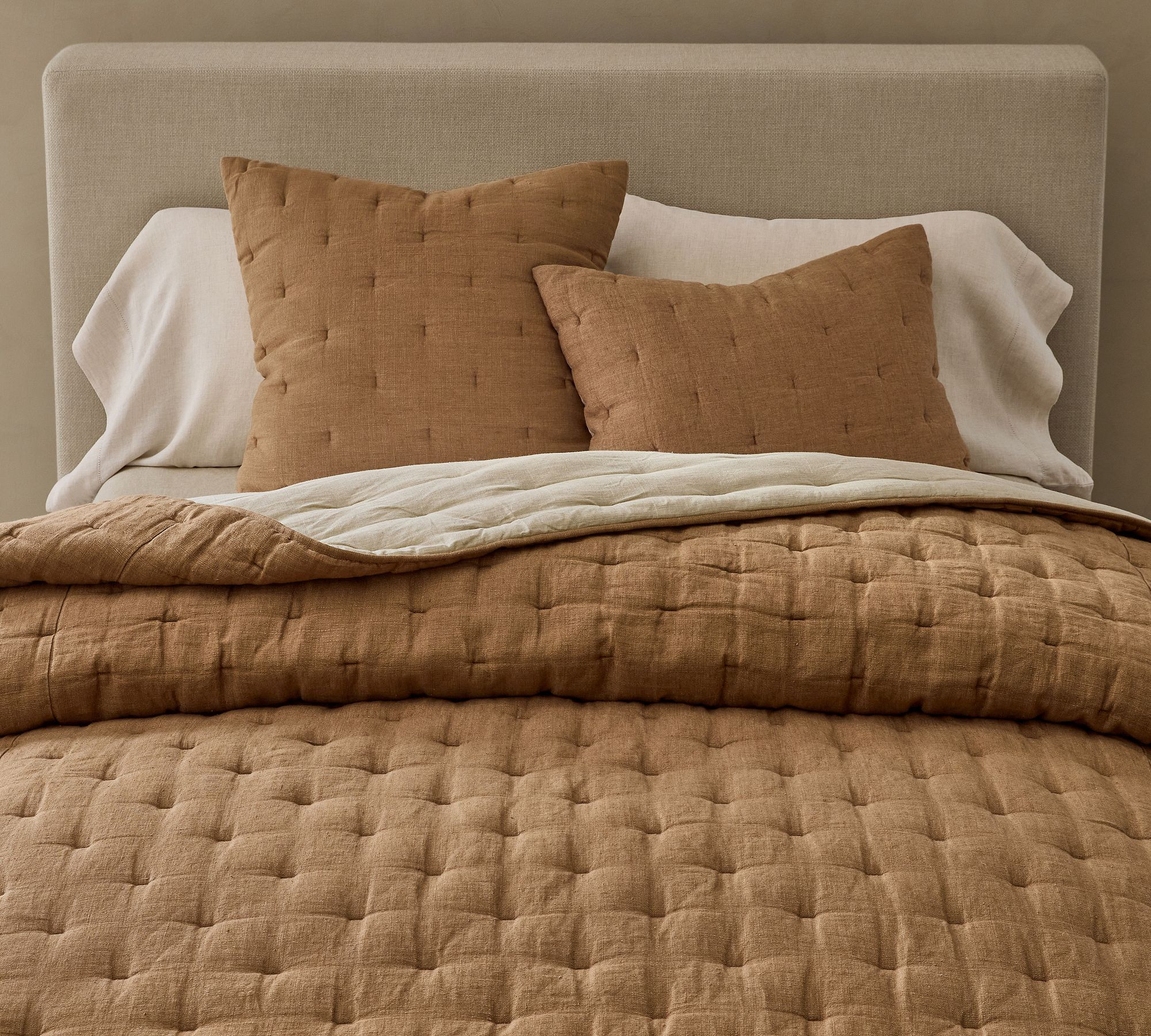 Everyday Linen Comfort Quilt | Pottery Barn (US)