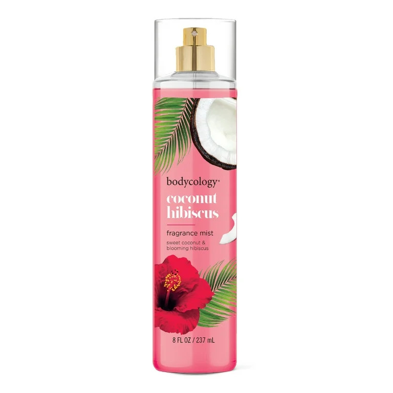 Bodycology Coconut Hibiscus Body Mist, 8 fl.oz. | Walmart (US)