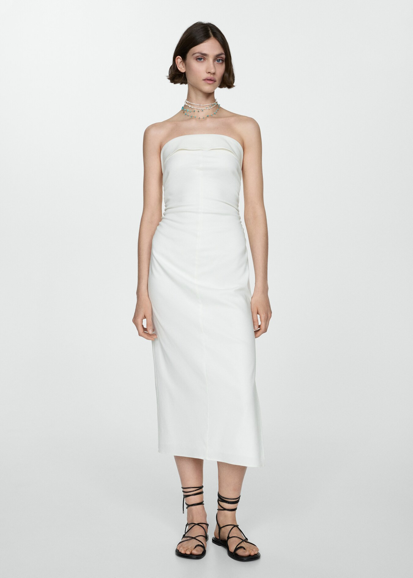 Robe détail drapé | MANGO (FR)