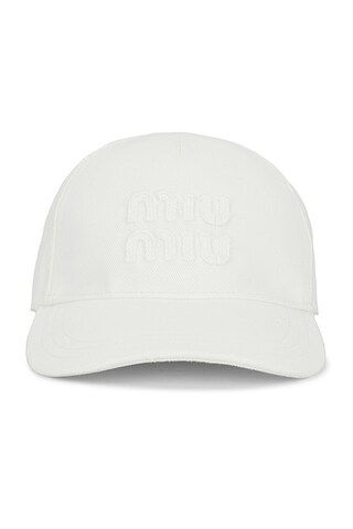 Denim Logo Baseball Hat | FWRD 