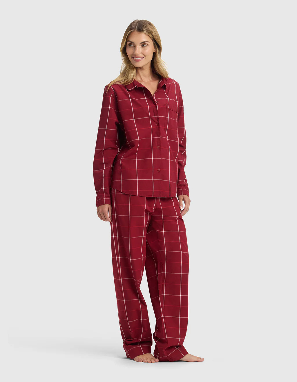 Women's Sutton Long Sleeve Pajama Set | Cozy Earth
