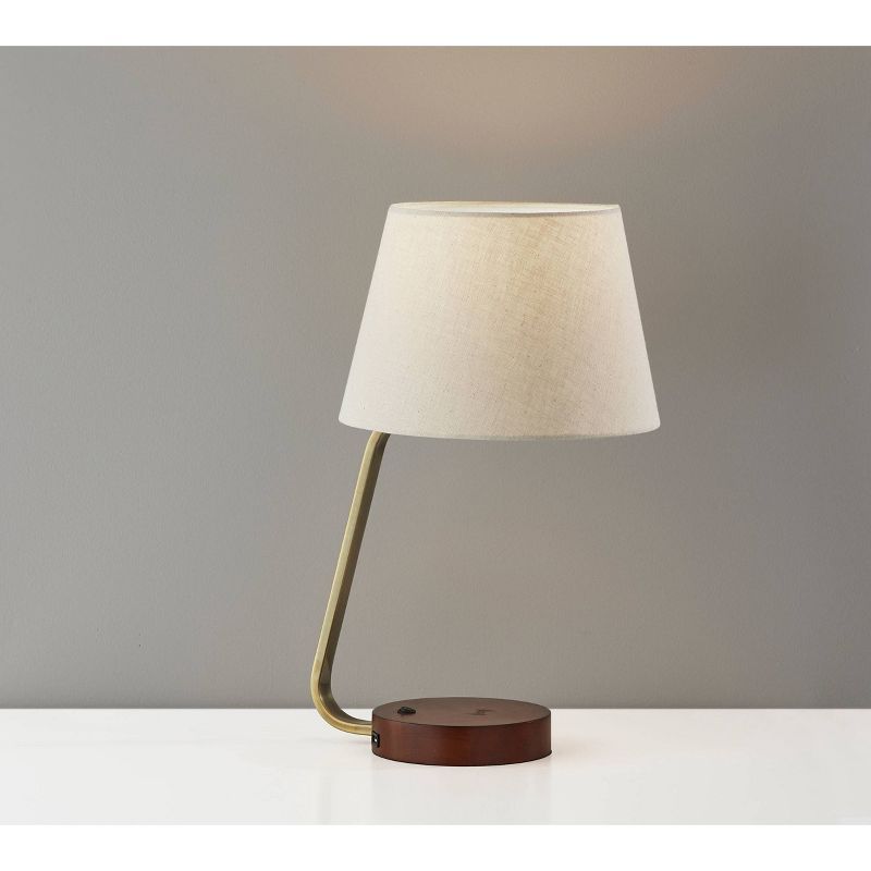 Louie Desk Lamp Antique Brass - Adesso | Target
