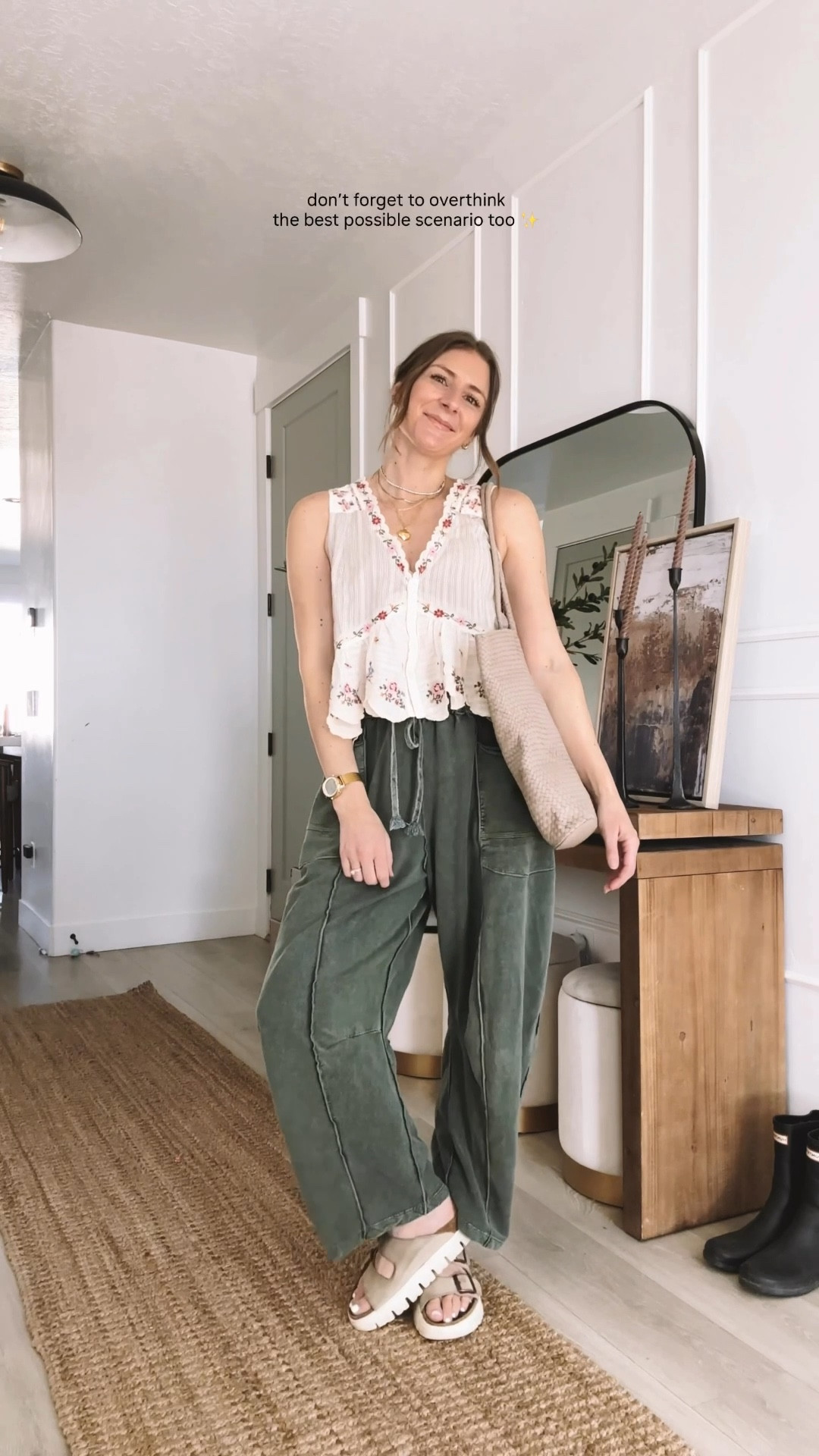 Spring Outfit (top: small, pants: small)

#LTKootd #LTKmomlife #LTKgrwm