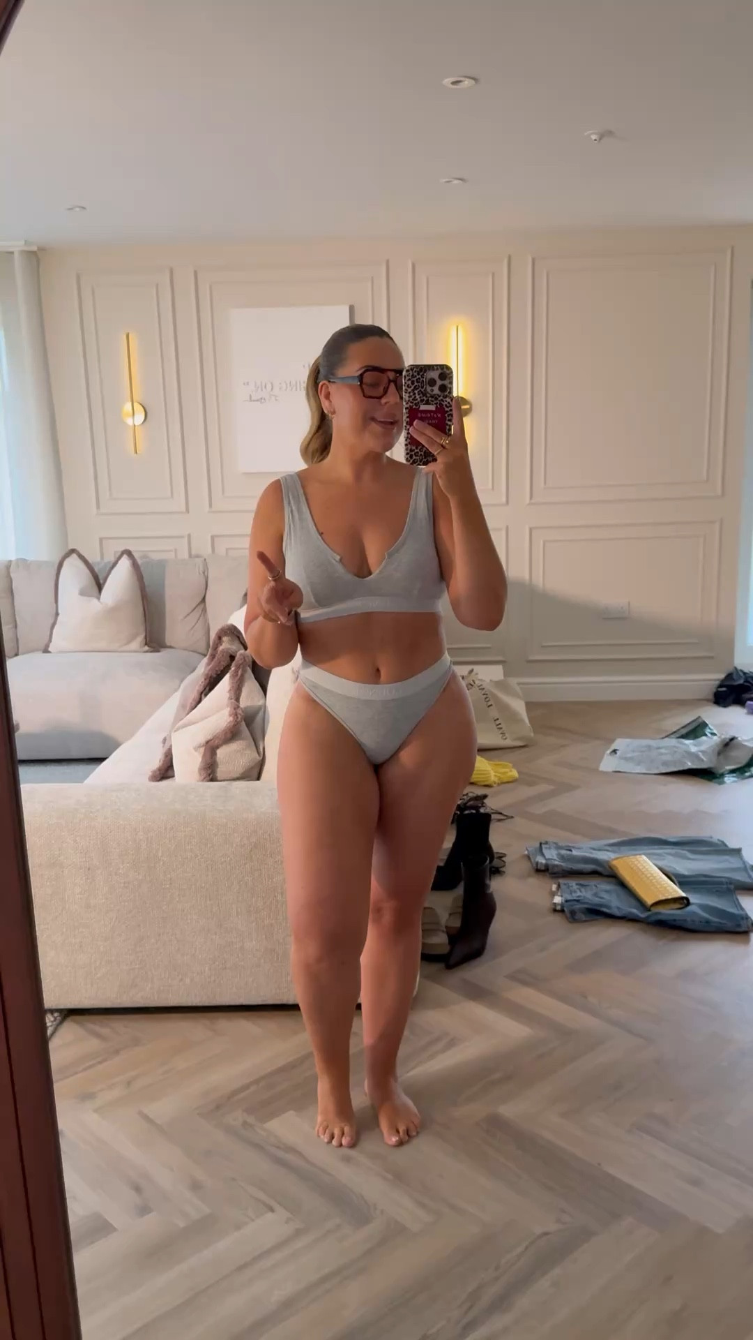 New underwear set that is non wired & SO COMFY!!! 👏👏👏

Wearing size large in the bra & medium in the bottoms 👌

#LTKmidsize #LTKstyletip #LTKdatenight