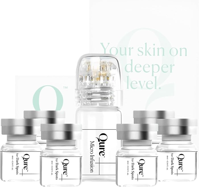 Qure Micro Infusion System for Face & Neck - Facial Moisturizing Essence, Hydrating Serum for All... | Amazon (US)