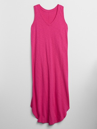 V-Neck Midi Dress | Gap Factory