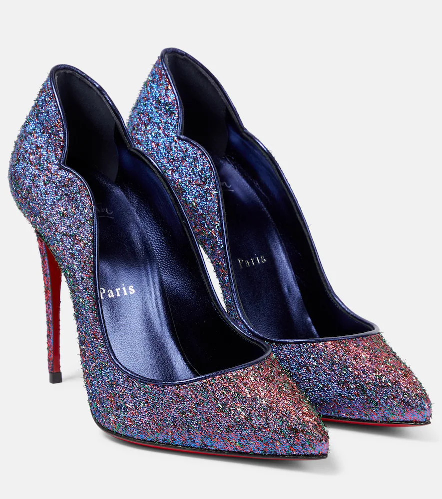 Christian Louboutin Hot Chick 100 LurexÂ® pumps | Mytheresa (US/CA)