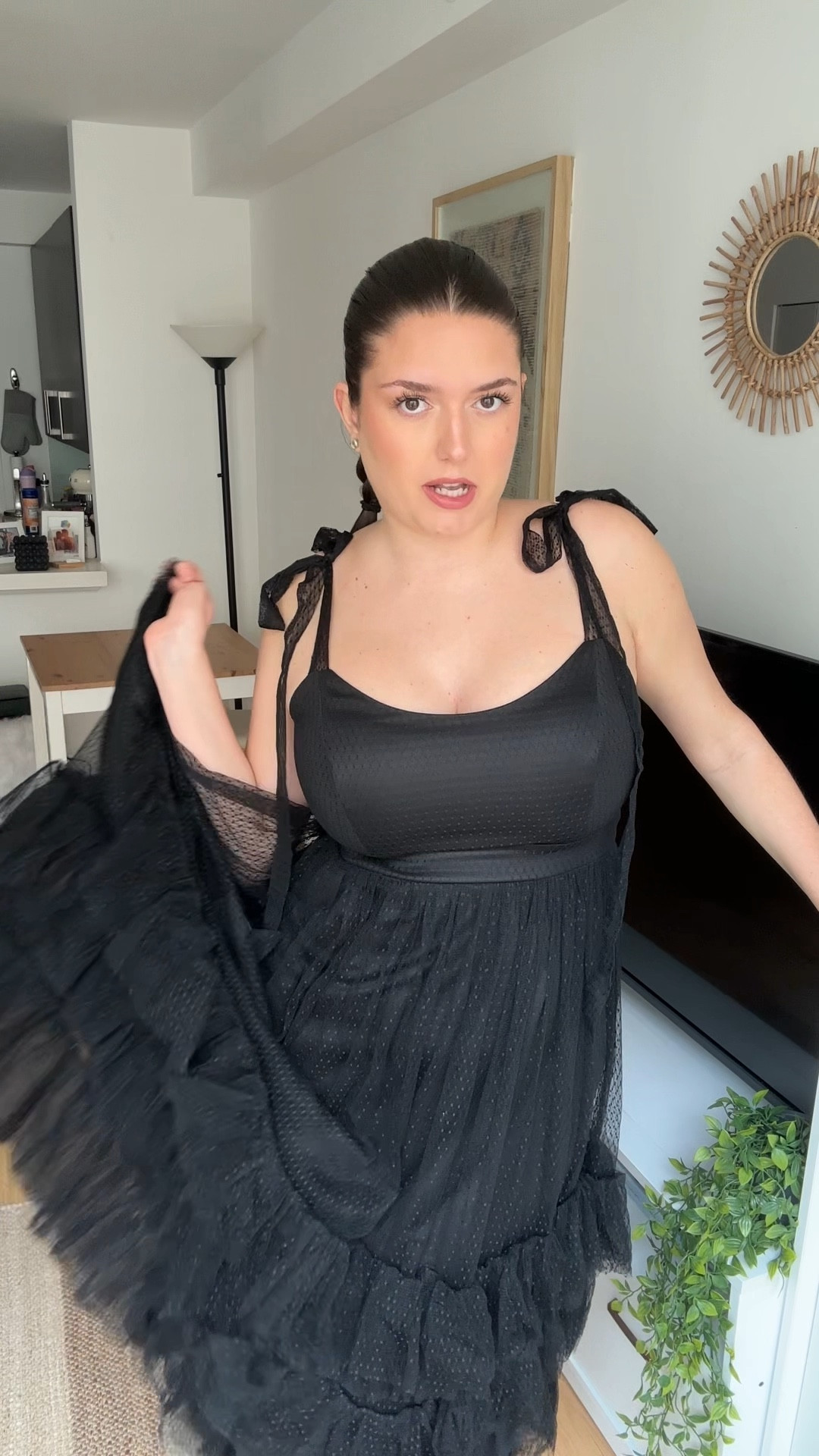 Graduation & cocktail dress for full bust and midsize body. 

Wearing a size Large

#LTKFindsUnder100 #LTKMidsize #LTKStyleTip