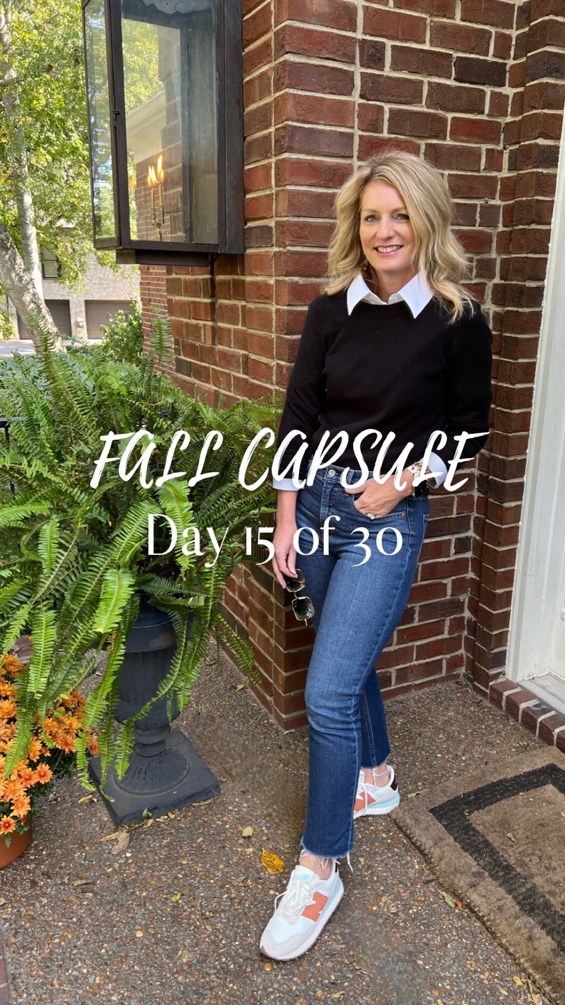 🍂Fall Capsule Styled Looks

Day 15….  Oh so cute and classic in a sweater, button-up shirt, jeans, and sneakers 🖤🤍

#LTKstyletip #LTKtravel #LTKSeasonal