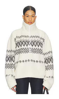 Lovers and Friends Billie Half Zip Pullover in Cream from Revolve.com | Revolve Clothing (Global)