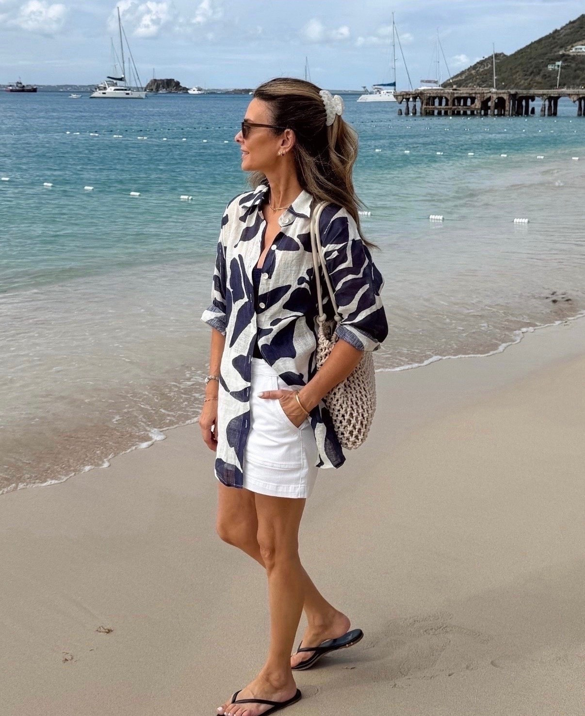 Cover up I’ve worn on repeat sz XS 
-shorts TTS 
- Sandals with arch support TTS
@Vitamin A  @beek

#LTKootd #LTKOver40 #LTKSeasonal