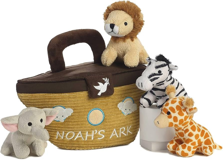ebba™ Engaging Baby Talk™ Noah's Ark Baby Stuffed Animal - Sensory Delight - Interactive Lear... | Amazon (US)