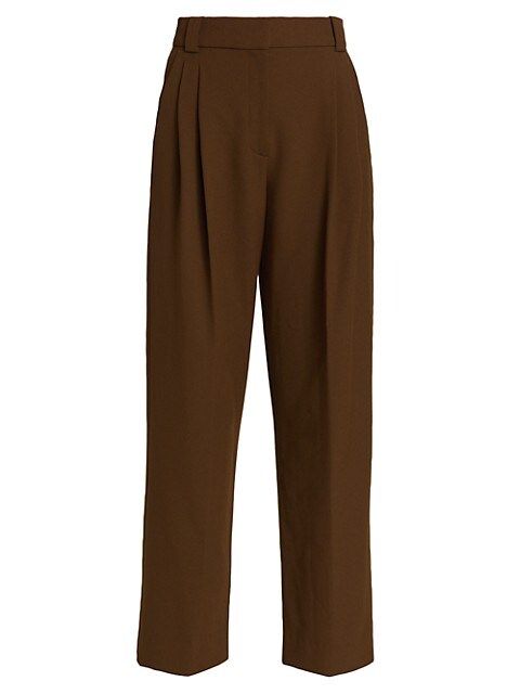 Franklin Cropped Pleated Pants | Saks Fifth Avenue