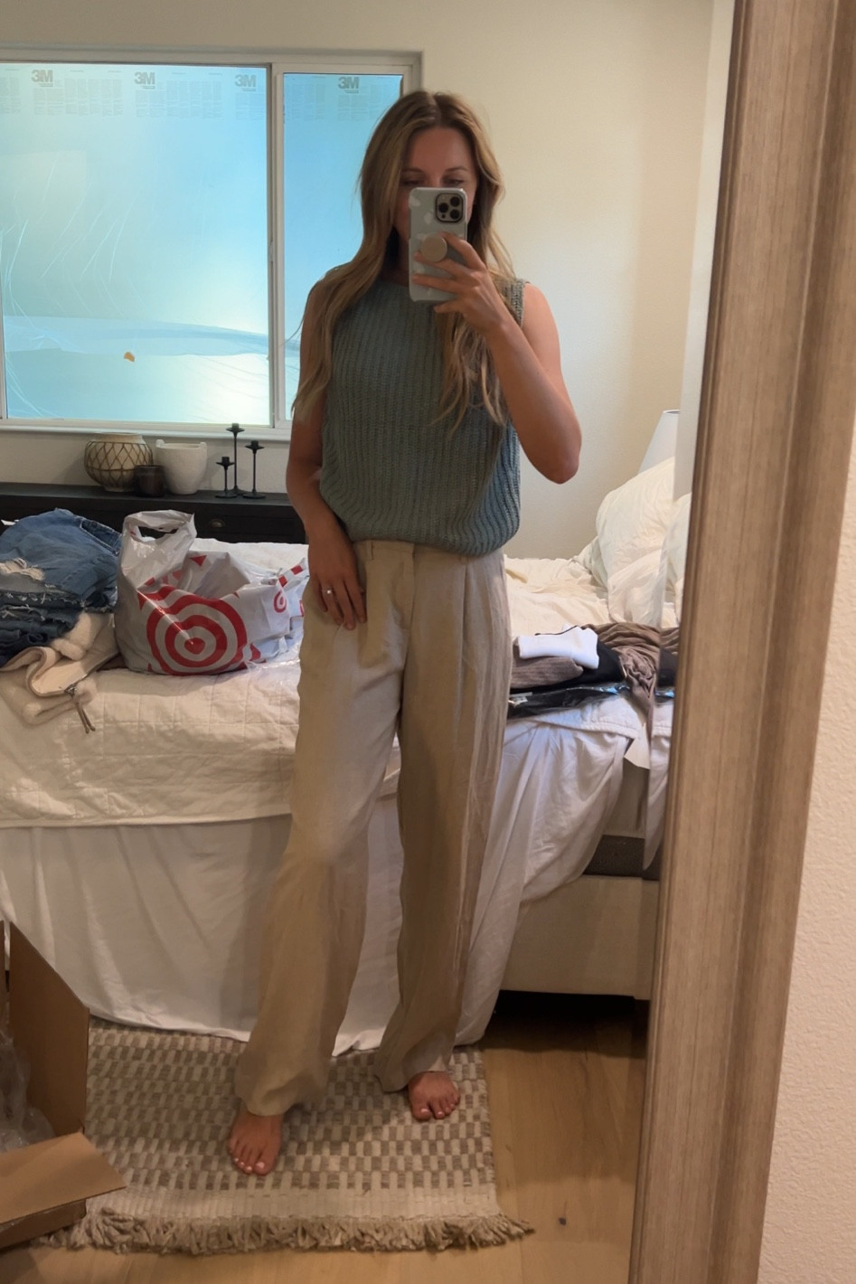 Linen pants dreams were made here. These are a MUST. 
#linenpants #targetfinds 