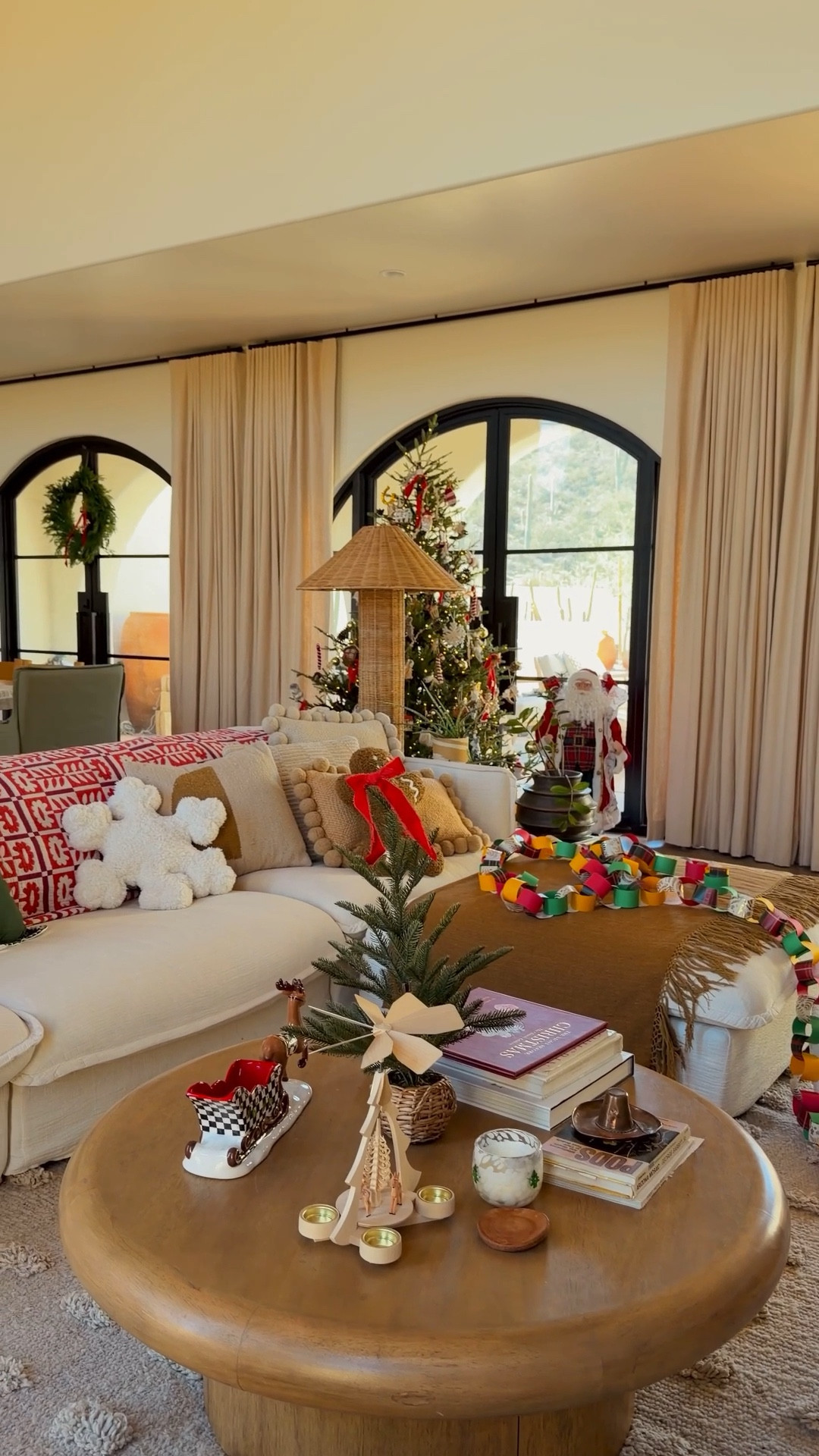 Christmas living room 

#LTKHome #LTKHoliday
