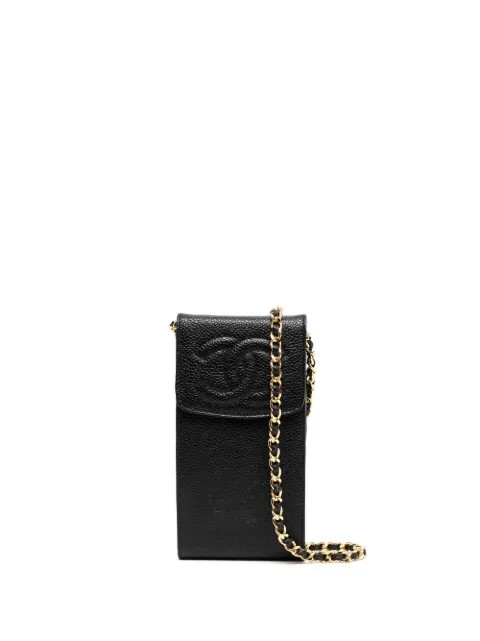Chanel Pre-Owned 1995 CC logo-embossed Mini Bag - Farfetch | Farfetch Global