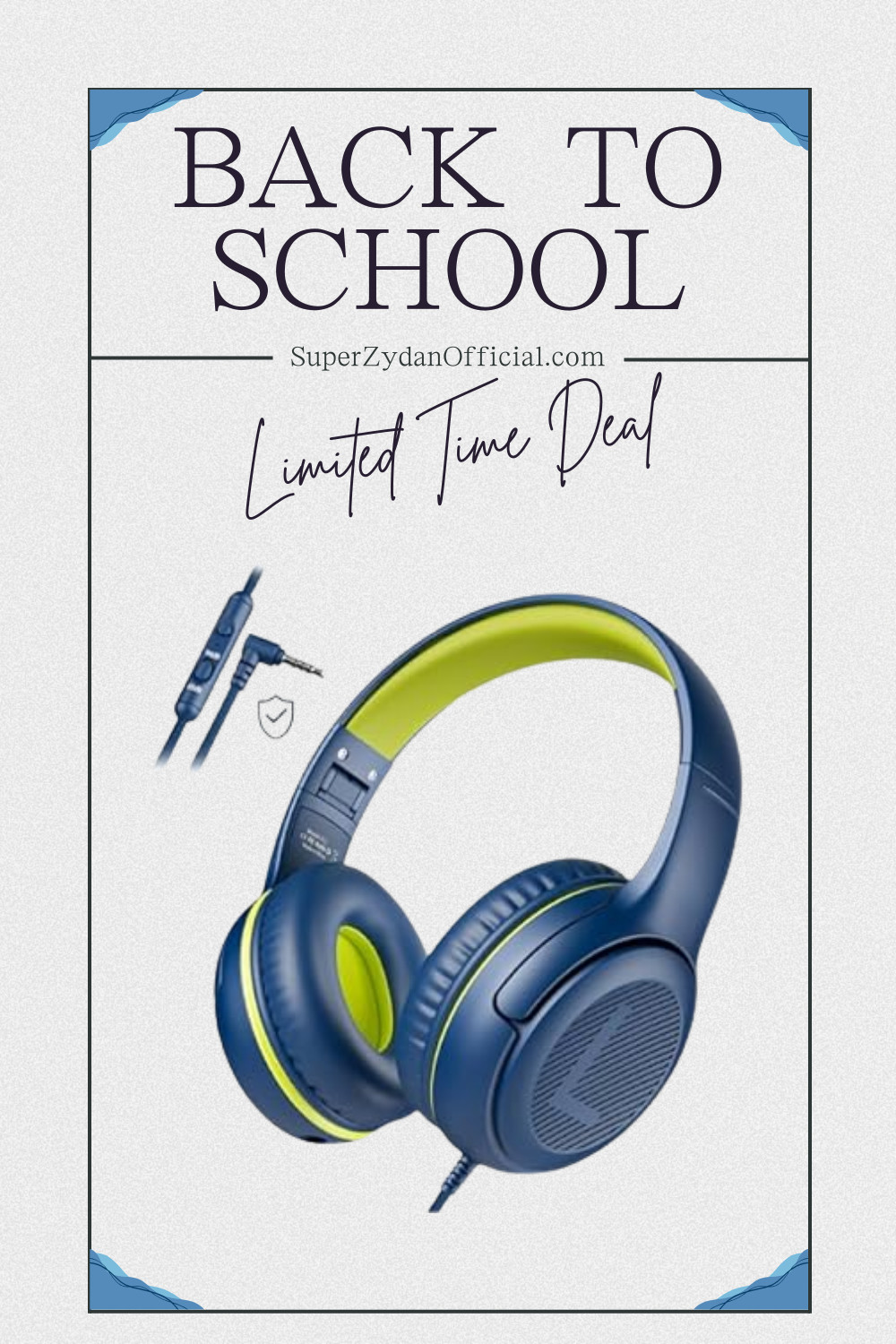 The perfect headphones for school are on a major deal! Grabbed these for my son's computer class, and they're a parent's dream. They feature volume control to protect little ears, a built-in mic, and a cool SharePort so two kids can listen at once! An amazing back-to-school find that's 46% OFF for a limited time. Don't miss this deal!

#LTKkids #LTKsalealert #backtoschool #kidsheadphones #schoolsupplies #amazonfinds #dealert 

 #LTKSaleAlert #LTKKids #LTKFamily