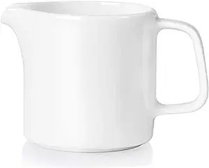 ONTUBE Ceramics Creamer,Porcelain Coffee Milk Creamer Pitcher with Handle for Home and Kitchen - ... | Amazon (US)