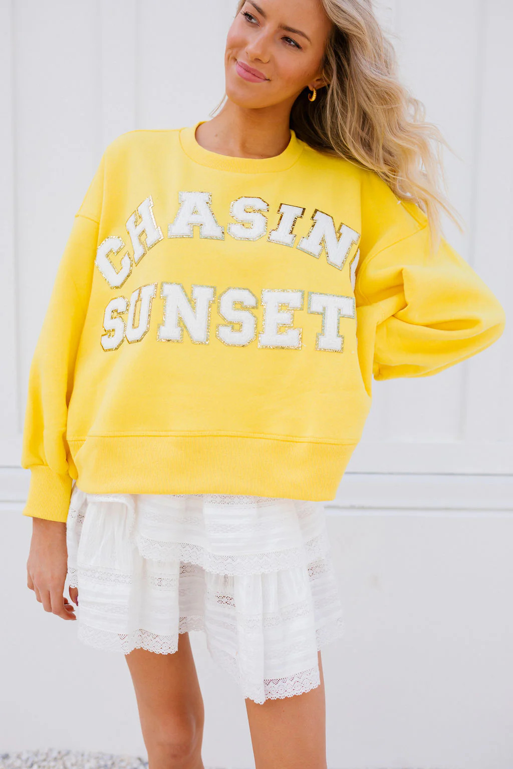 CHASING SUNSETS PULLOVER | Judith March