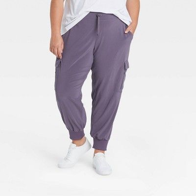 Women's Stretch Woven Cargo Pants - All in Motion™ | Target