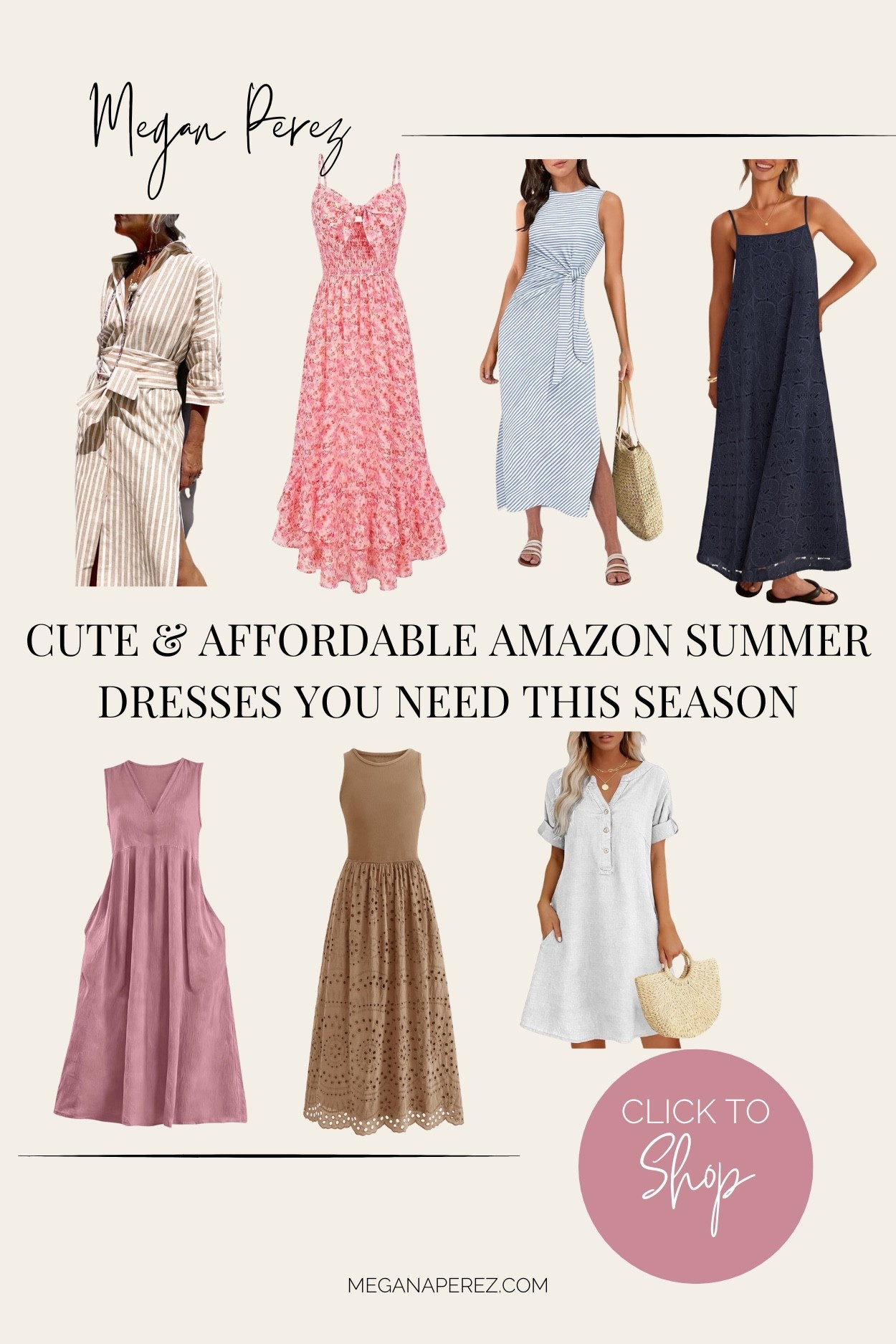 Okay this pink floral maxi from Amazon has my whole heart 😍 Rounding up my favorite affordable summer dresses — all from Amazon, all so good. Linked for you! ☀️

#LTKgrwm #LTKootd