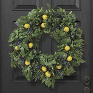 Lemon Grove Wreath | Frontgate
