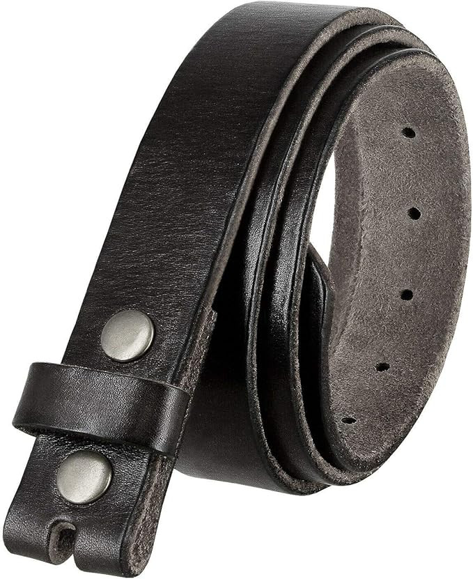 Genuine Full Grain 100% One Piece Leather Casual Belt Strap (1-1/8") / Women's Dress Belt (3/4"),... | Amazon (US)