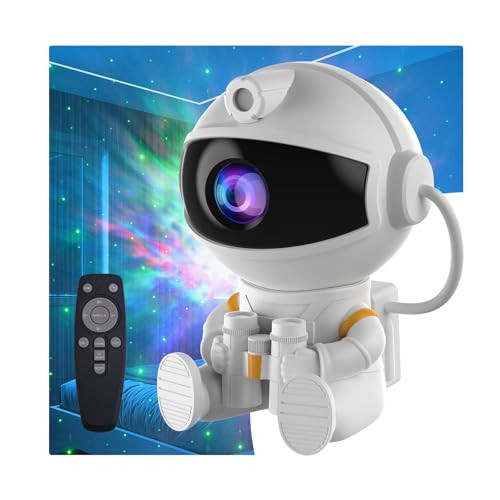 Astronaut Galaxy Night Light Projector for Bedroom - Star Lights Ceiling Projector with Remote Control & Timer, Upgrade LED Starry Lamp for Kids Boys Girls Room Decor, Unique Christmas Birthday Gifts | Amazon (US)
