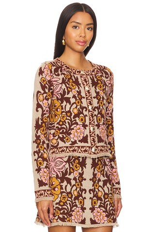 Livi Jacket in Blush Bogata Scarf | Revolve Clothing (Global)