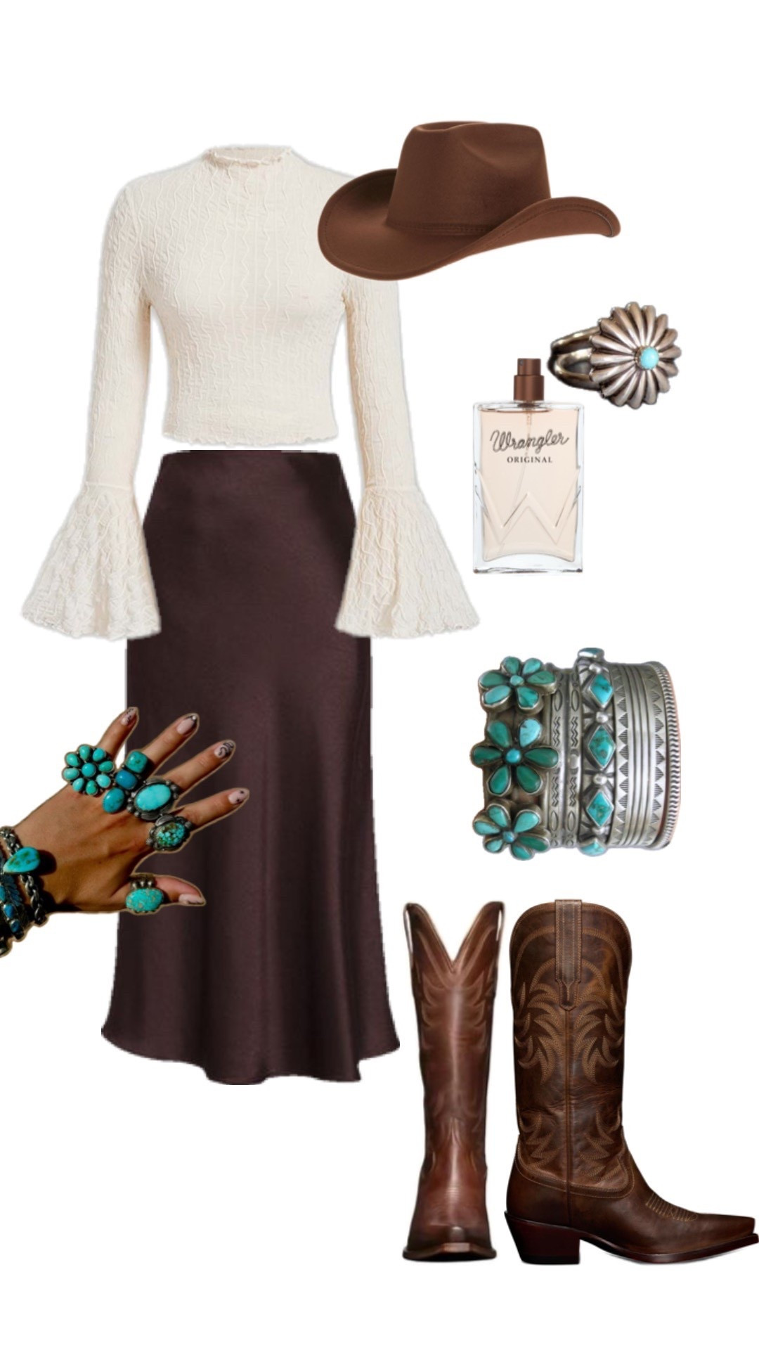 Western fashion finds you’ll wear on repeat 🤎🤠
Sharing my favorite western fashion outfit staples that I keep reaching for, all Amazon western fashion finds and easy to style. This look features cowgirl boots, western denim jeans, turquoise western jewelry, and classic western outfit essentials that work for everyday wear, country concerts, rodeos, western boutiques, and casual cowgirl style.

If you’re building a modern western wardrobe, these are must-haves: western boots for women, denim western outfits, cowgirl inspired fashion, western accessories, turquoise jewelry, western belts, and Amazon fashion finds that give effortless cowgirl energy without feeling costume-y. Perfect for western street style, southern fashion, cowgirl aesthetic outfits, and western style women looking for affordable, wearable pieces.

Shop my LTK western fashion links for Amazon cowgirl outfits, western clothing for women, western outfit ideas, and western fashion essentials that actually go with everything. ✨
#westernfashion #cowgirlfashion #amazonfashion #westernoutfit #cowgirlboots #turquoisejewelry #denimstyle #ltkit #amazonfinds #westernstyle