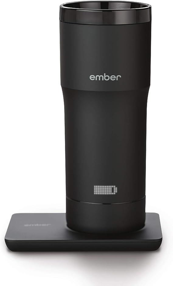 Ember Temperature Control Travel Mug, 12 Ounce, 2-hr Battery Life, Black - App Controlled Heated ... | Amazon (US)