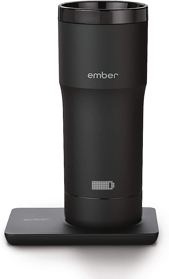 Ember Temperature Control Travel Mug, 12 Ounce, 2-hr Battery Life, Black - App Controlled Heated ... | Amazon (US)