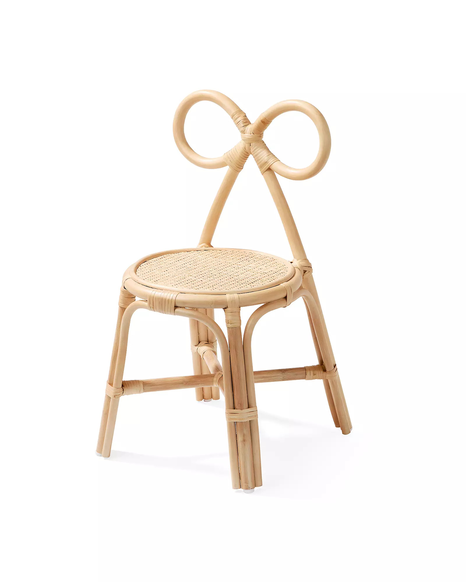 Bow Rattan Play Chair | Serena and Lily