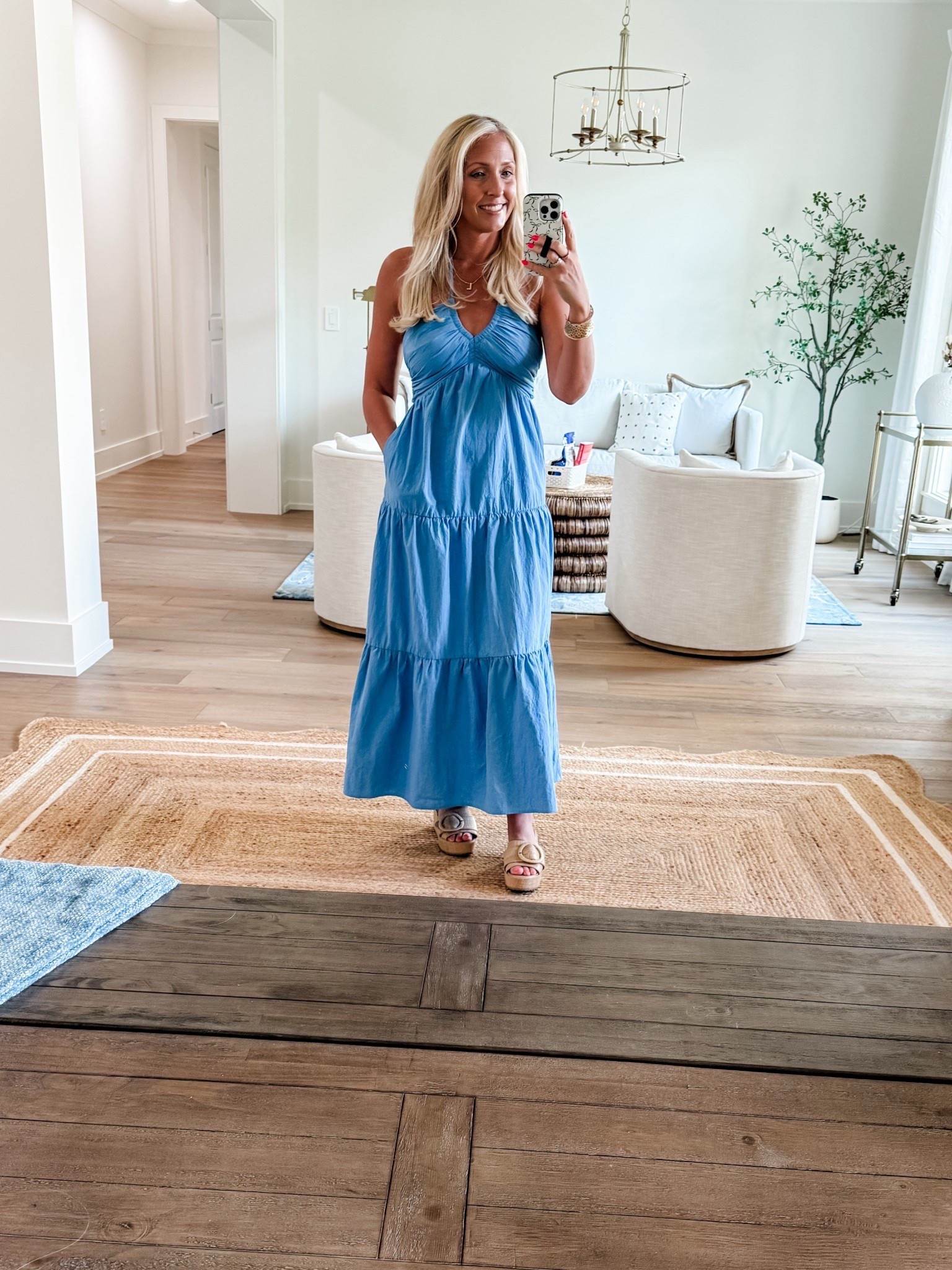 Sharing this maxi dress again because you guys LOVED it when I shared it Saturday.  Perfect for Mother’s Day! 🌸 

#LTKOver40 #LTKFindsUnder50 #LTKShoeCrush