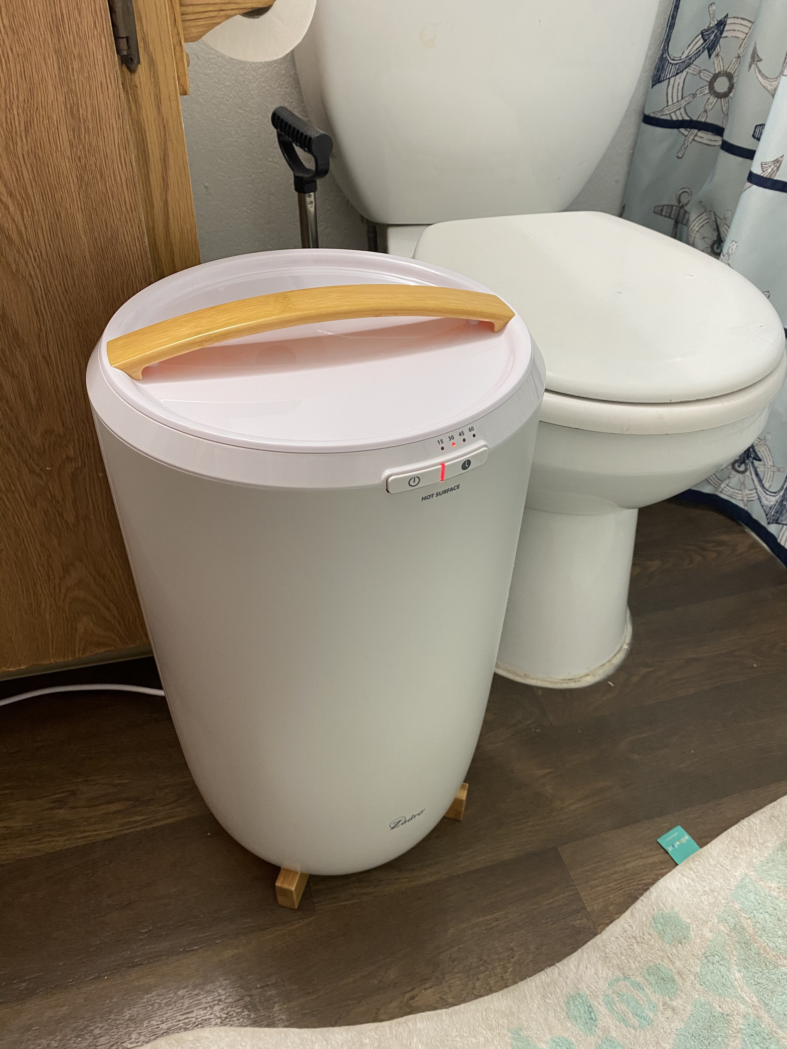 Zadro Large Hot Towel Warmer Bucket Timer Electric Towel Warmer for Bathroom Auto-Shut Off Heated... | Amazon (US)