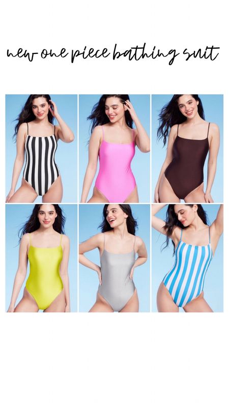 Loving this new one piece bathing suit from Target! 

#LTKStyleTip #LTKSwim #LTKFindsUnder50