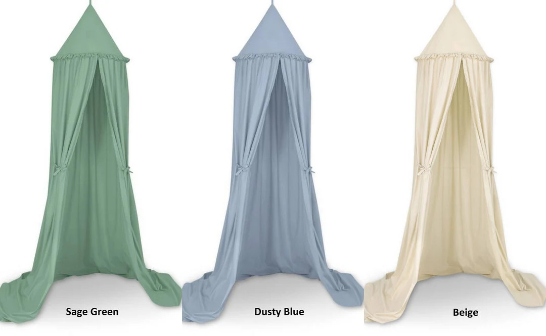 Cotton Canopy Crib Canopy Play, Nursery Canopy, Canopy With Mat , Cozy Nursery Canopy , Baldachin... | Etsy (US)